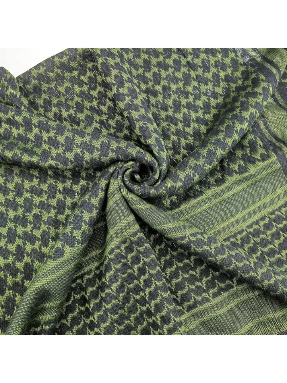Tactical Desert Scarf - 100% Cotton Shemagh Keffiyeh Wrap for Men & Women